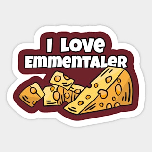 I Love Emmentaler Sticker